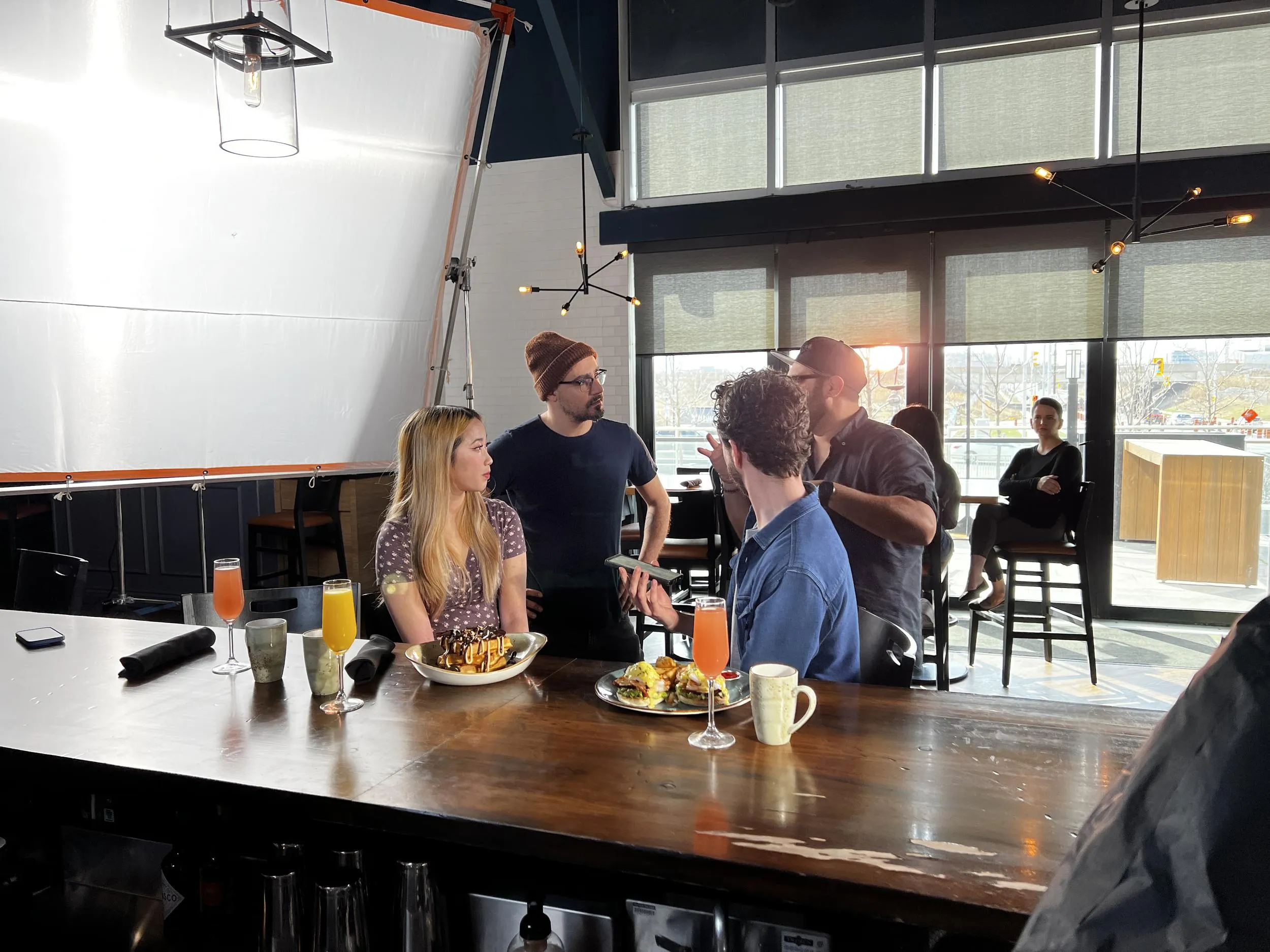Milestones restaurant TV commercial production